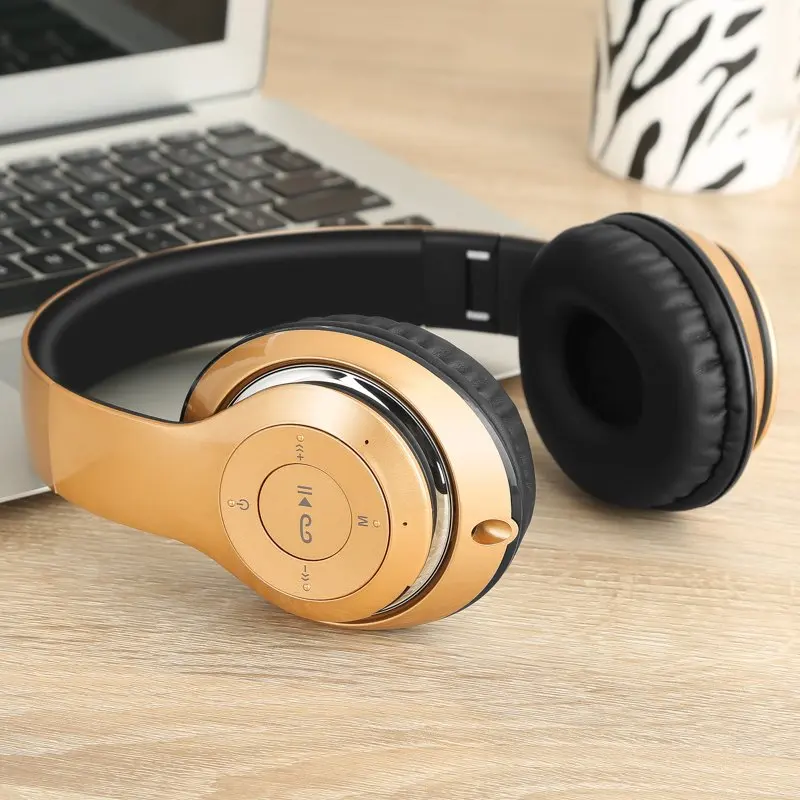 

Sound Intone BT09 4.0 Bluetooth Headphones 3.5mm Wireless Headsets with Microphone Stereo Portable for Samsung iPhone Huawei HTC