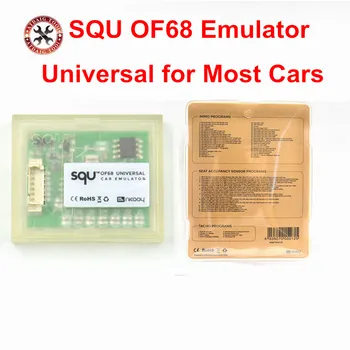 

2018 VTSTM New Universal car emulator SQU OF 68 support IMMO Seat accupancy sensor Tacho Programs squ of68 For Benz,VW,Reanult