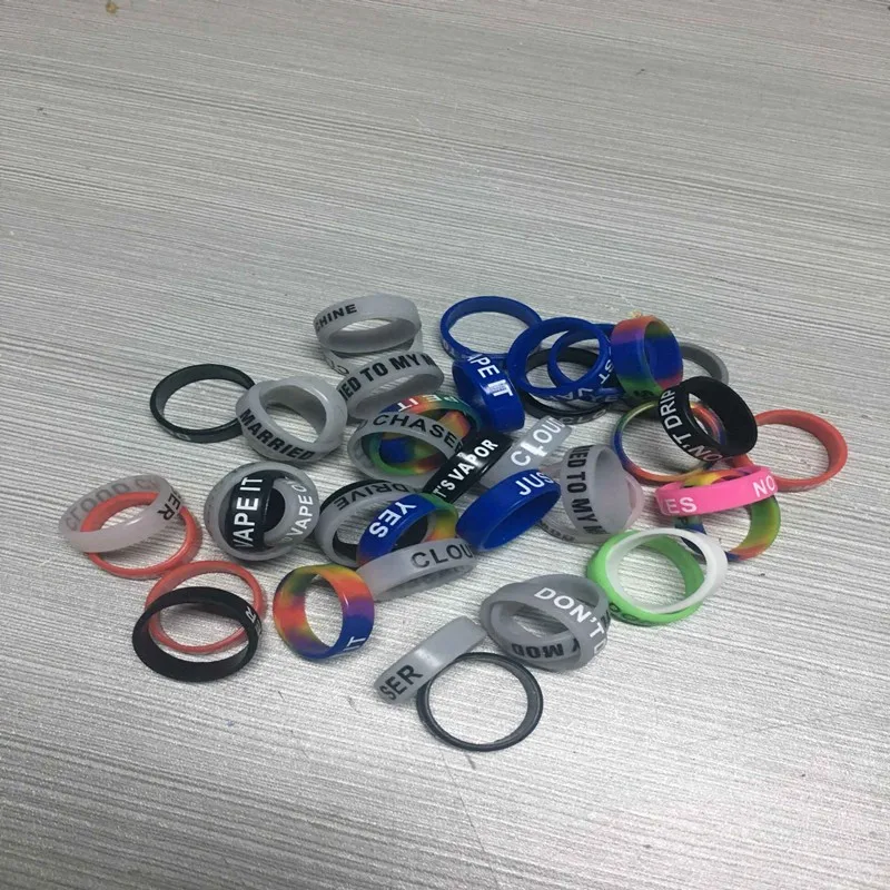 100Pcs/lot Silicone O Ring vape band for Smok Joyetech Aspire Wotofo E