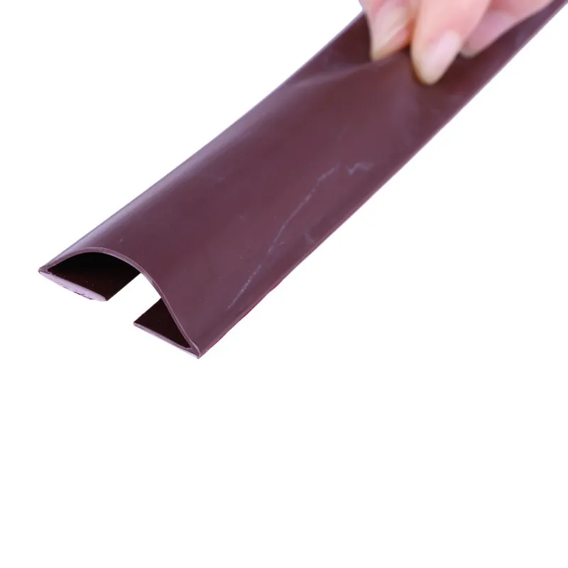 1M/PCS Self-adhesive type Silica gel Door bottom sealing strip Door Gap Blocker Under Door Draught Excluder Bath Mat sealing str