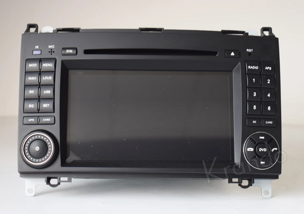 Sale Krando 7" Android 9.0 car GPS navigation for Benz B class W245 2005-2012 FOR Mercedes-Benz Vito 2003-2012 audio radio dvd player 12