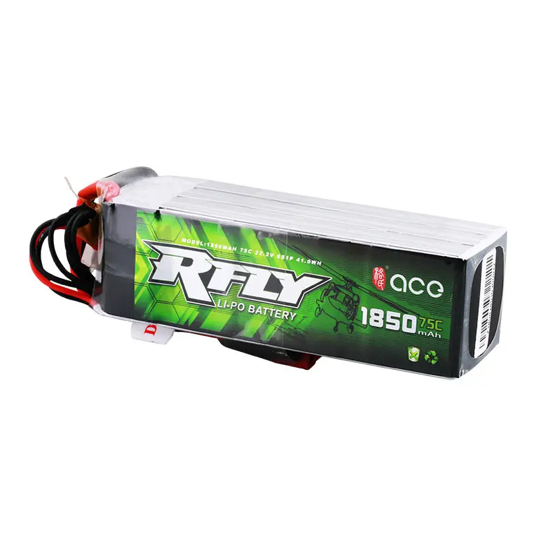 ACE RFLY R-fly 6S перезаряжаемая Lipo батарея 1850mAh 3300mAh 5300mAh 6000mAh 75C 700 вертолет 70 90 Ducted самолет БПЛА Дрон