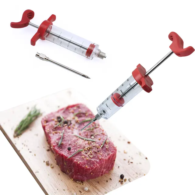 Image result for Sauce Injector Roast Needle BBQ Tools