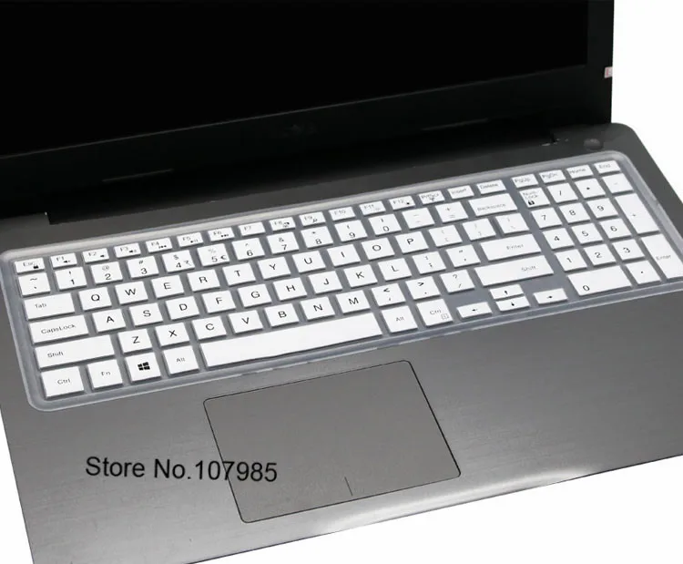 15,6/17,3 дюйма Силиконовая клавиатура для ноутбука Обложка протектор для Dell Insprion Ins15 5567 5000 17CR Vostro 15-3549R 3558 3559 3541