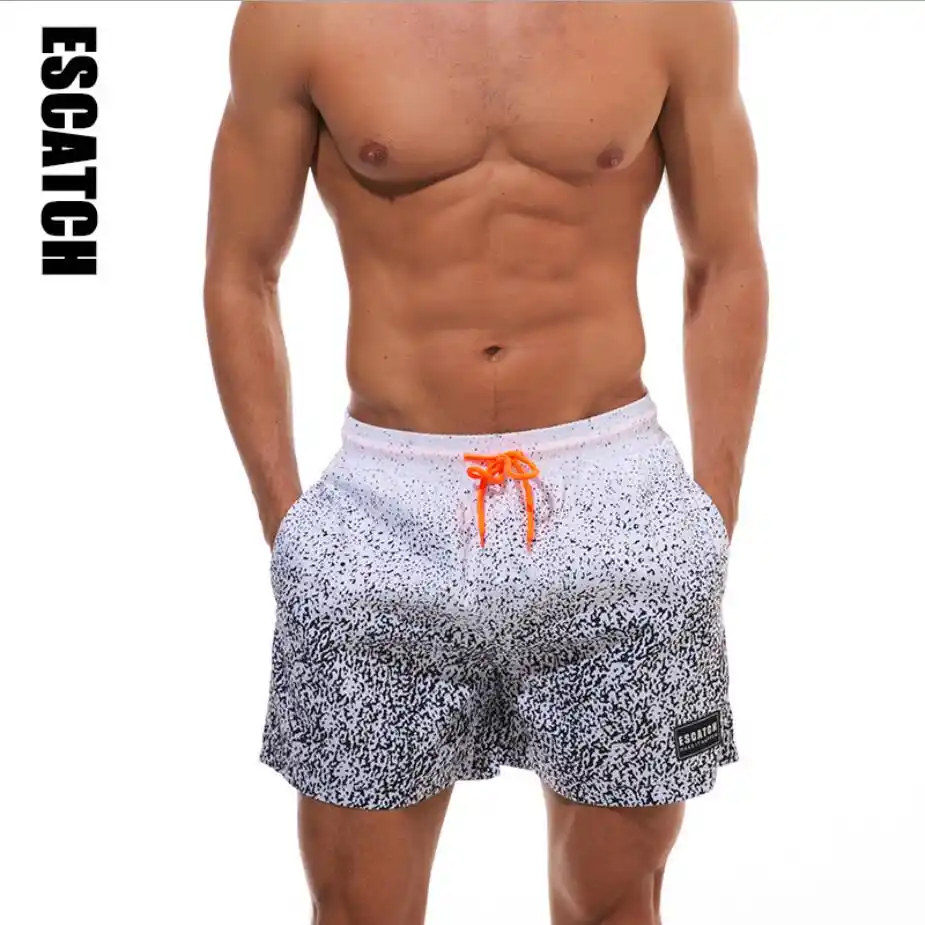 mens black short swim shorts