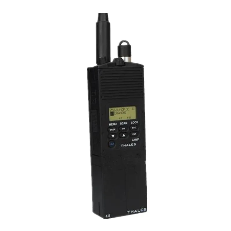 Tatical radio case ANPRC-148 Radio Dummy PLASTIC PA66 for airsoft game cosplay military radio black (1)