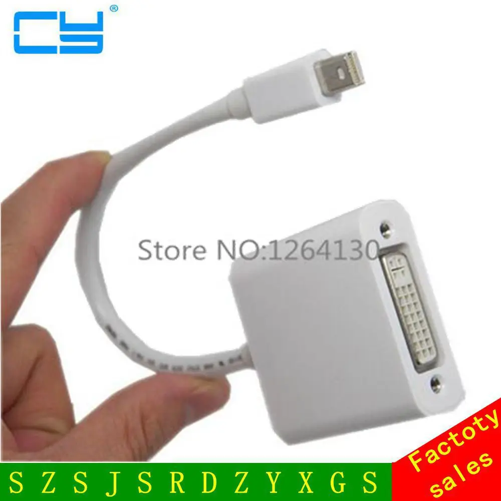 Nuovo Mini Displayport Dp A Dvi Adattatore Cavo Video Passivo Cavo Per Macbook Pro Air Imac 1080P