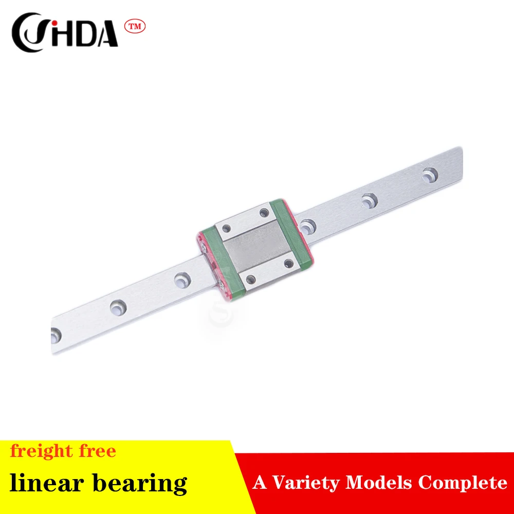 

freight free 1Pcs Linear guide+1Pcs linear sliders MGN7 MGN9 MGN12 MGN15 The slider can be selected