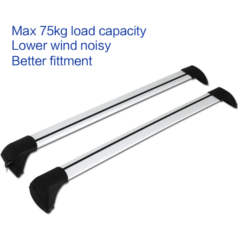 

Fit for Ford EcoSport 2013 2014 2015 Aluminium Corssbar Cross Bar Roof Rack 2 PCS