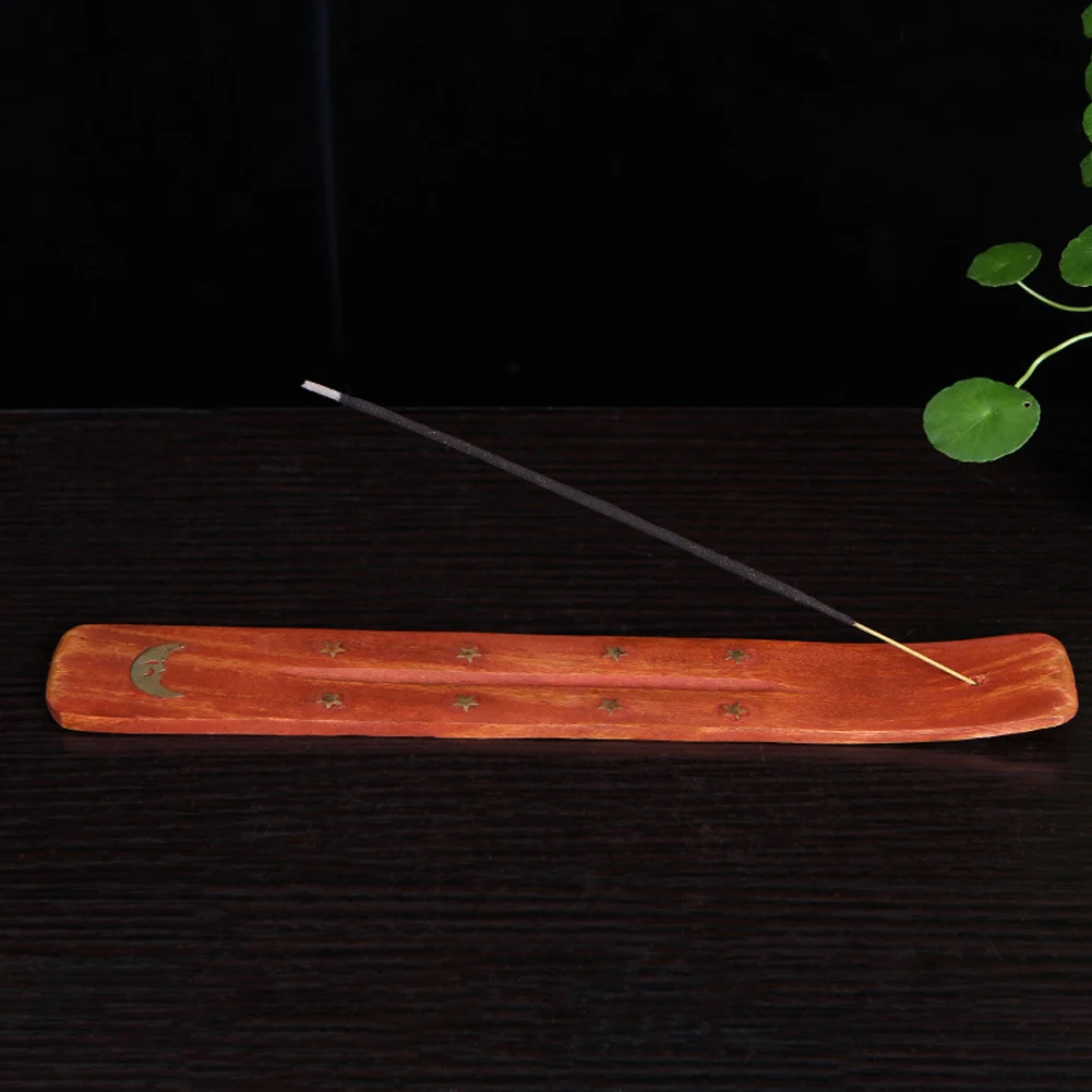 

Catcher Toilet Joss Natural Exquisite Long Handmade Craft Home Retro Gift Wooden Incense Stick Holder Stand