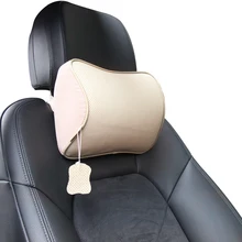 LARATH 1 шт Высокое качество пространство пены памяти автомобиля Подушка под шею авто подголовник для шеи Подушка под поясницу ткани