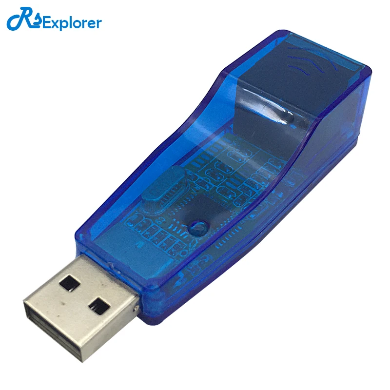 Rsexplorer USB 2,0 LAN к RJ-45 Ethernet сетевой адаптер скорость 10/100 Mbps Ethernet конвертер для Win7 Win8 Tablet PC ноутбук