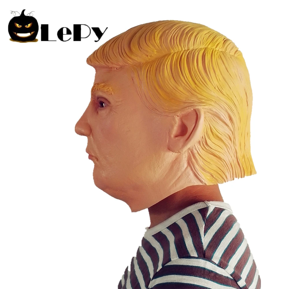 Donald Trump Mask Billionaire Presidential Costume Latex Cospaly Mask