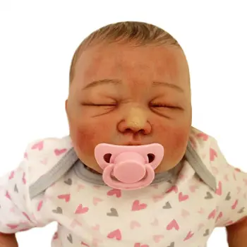 

20'' Reborn Baby Boy Doll 1Pc Lifelike Newborn Soft Vinyl Silicone Birthday Gift American Baby Doll Hot