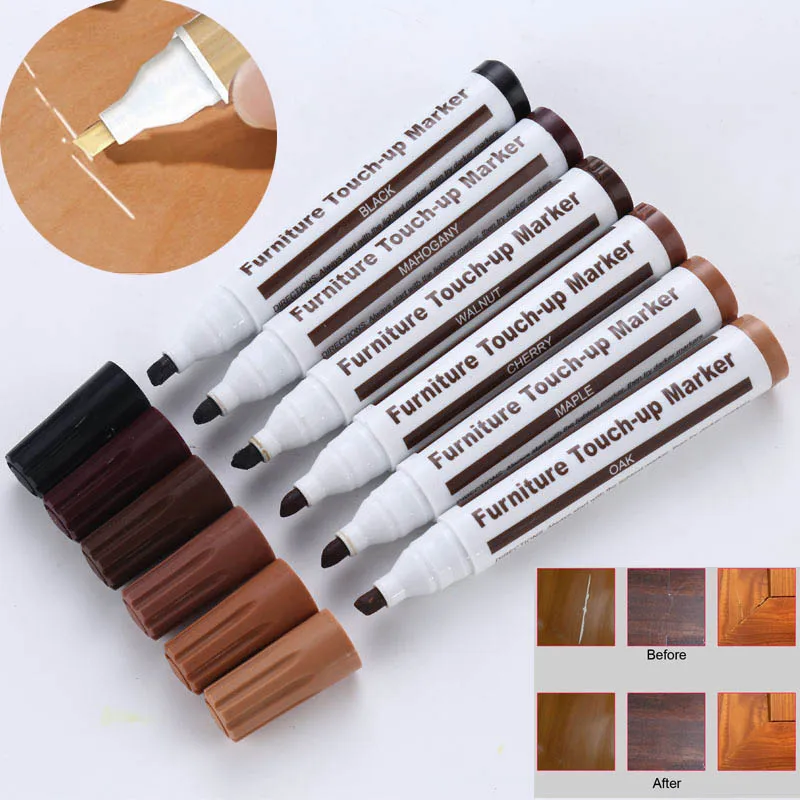 Furniture Repair Pen Markers Scratch Filler Paint Remover For Wooden