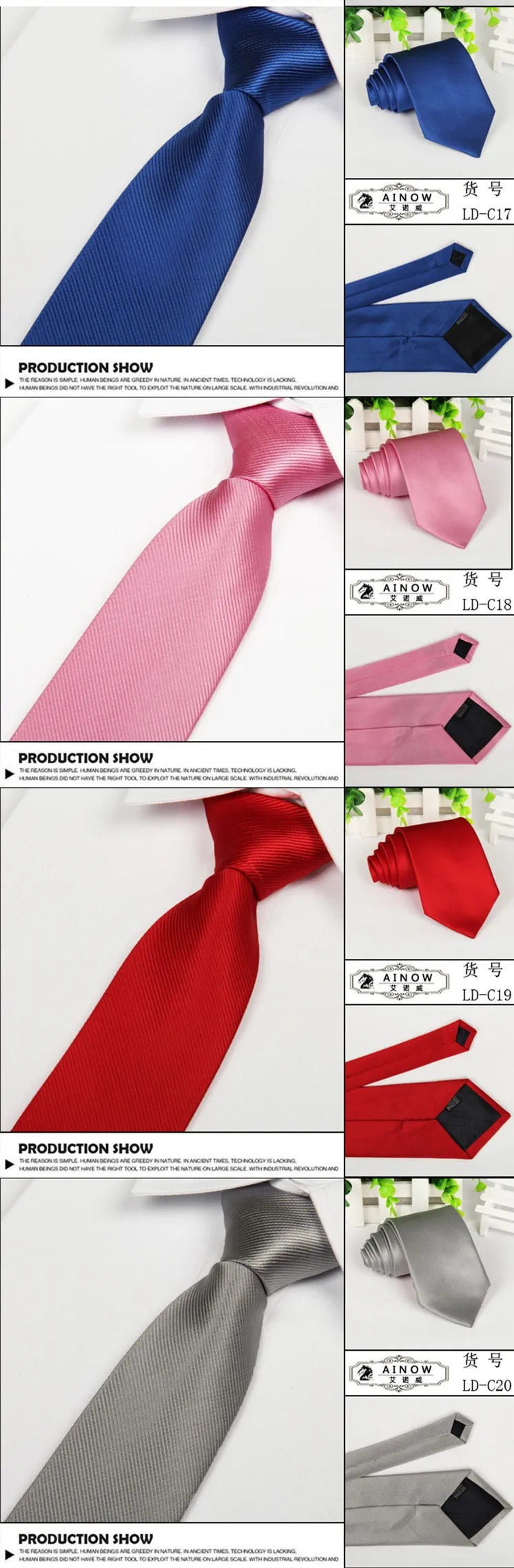 20 стиль бренд шелк шеи галстук для мужчин сплошной черный 8 см тонкий формальные социальный событие зеленый свадьба платье галстуки мужской красный