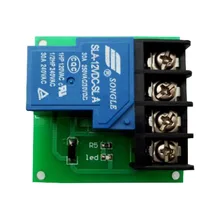 1 way 30A relay module, high power relay control board, single switch relay 5V/12V/24V 8 rs232 serial port relay control board anti electromagnetic high frequency interference computer control 8 way relay module