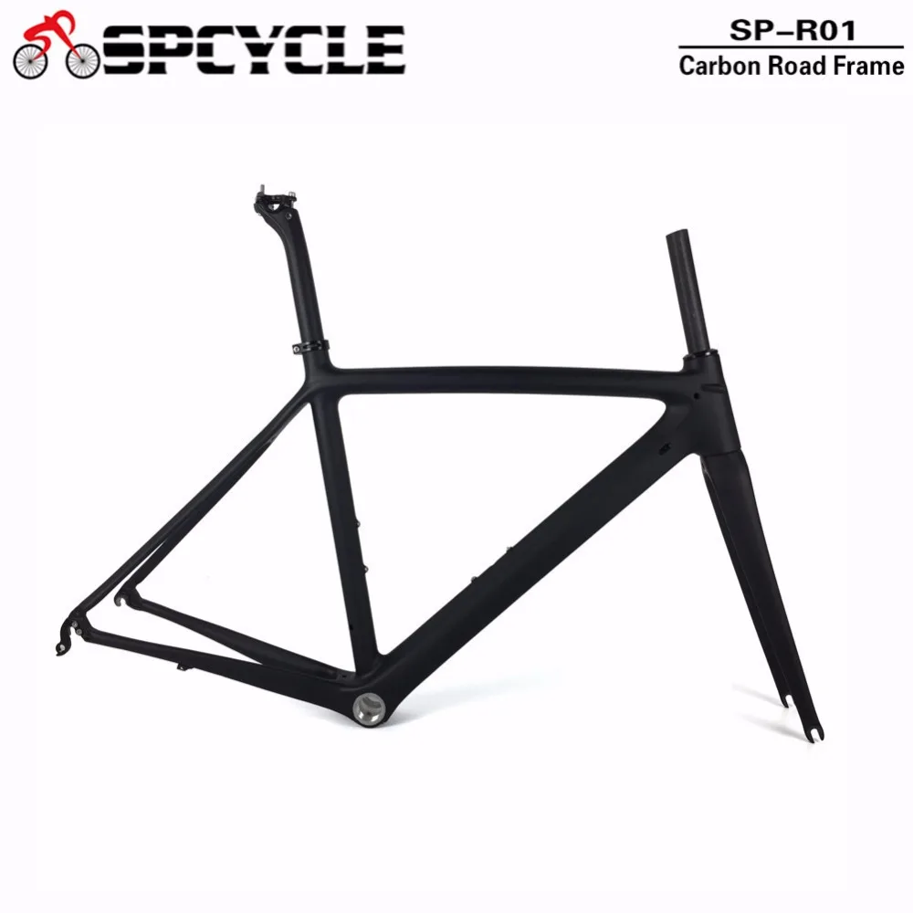 

700C Racing Road Bicycle Carbon Frames,Cycling Full Carbon Bike Frames, Road Carbon Bike Frame+Fork+Seatpost+Headsets+Clamp