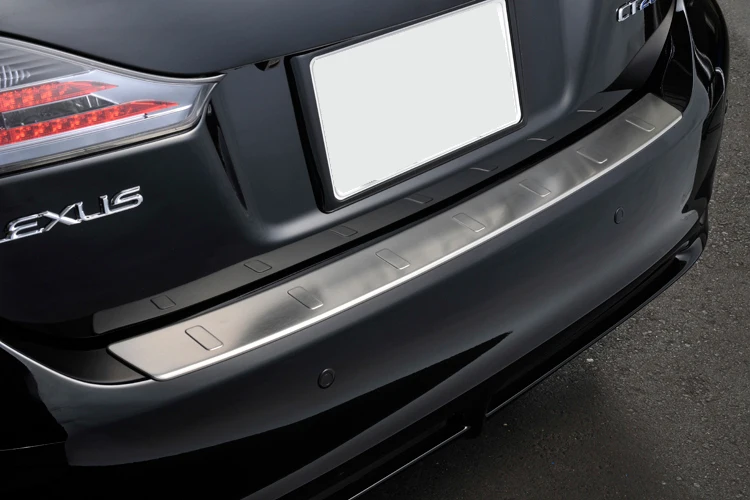 SUS304 из нержавеющей стали заднего бампера протектор формование порогов планки покрытие автомобиля Средства для укладки волос Lexus CT200H 2011