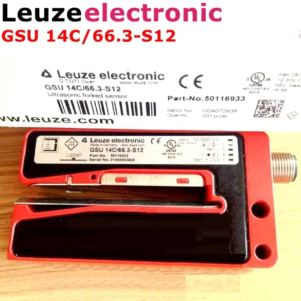 Leuze electronic GSU 14C/66.3-S12 50116933(old models) GSU 14D/66.3-S12 50126781(new models) Brand new original