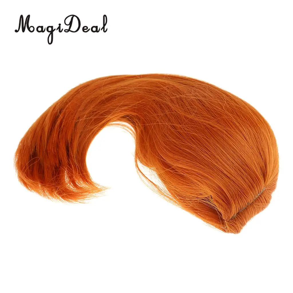 MagiDeal Fashion 28cm High-Temperature Wire Hair Doll Wig for Hair Salon 18 Inch   Dolls DIY Making Accessories Gift