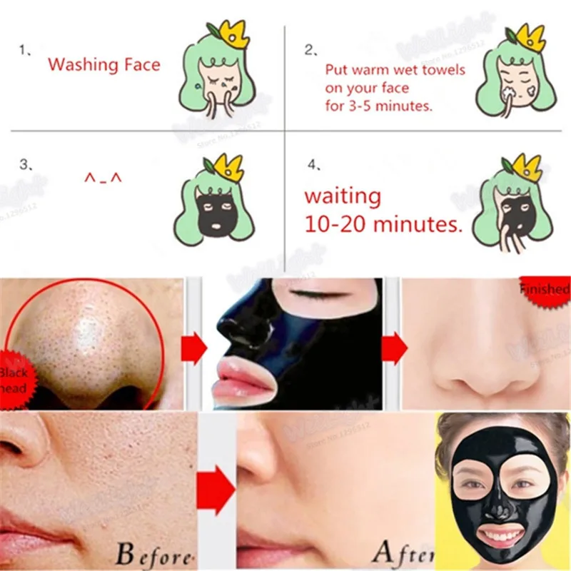 Маска из натуральной вулканической грязи 120 г|mask beauty|volcanic mudblack head mask |
