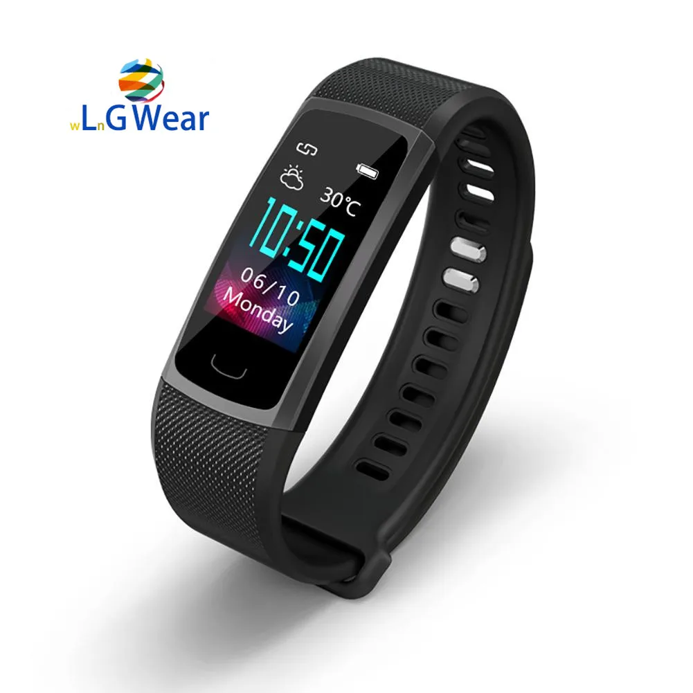 Smart Bracelet Fitness Tracker Heart Rate Blood Sleep Monitoring SmartWatch Waterproof Sport Wristband Wearing Partner | Электроника