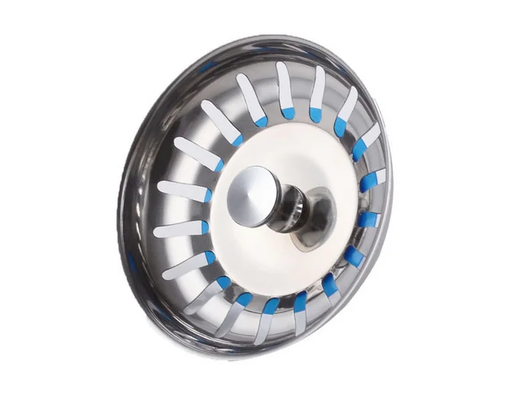 High Quality 1pc 304 Stainless Steel Kitchen Sink Strainer Stopper
