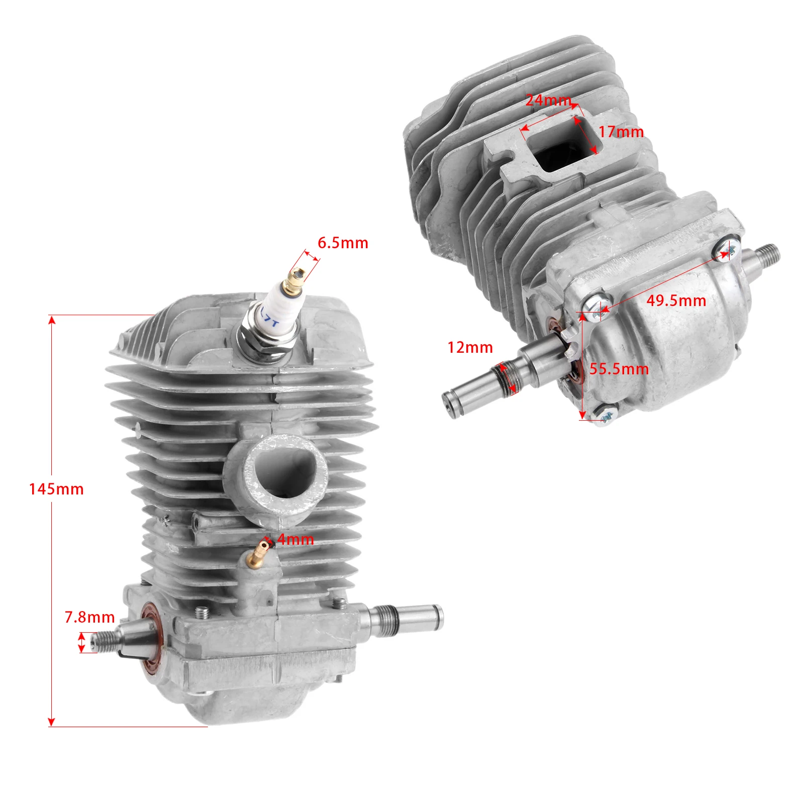 Dreld 1 шт. поршень коленчатого вала свечей зажигания Набор для STIHL 023 025 MS230 MS250 двигатель цепной пилы сад Мощность инструменты