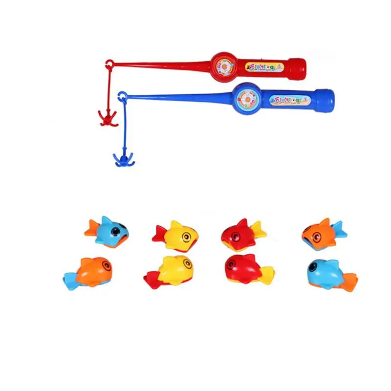 

Fishing Games Bath Toys Lovely Fish with Mini Fishing Rod Birthday Christmas Gift for Kids Fun Time for Bathtub