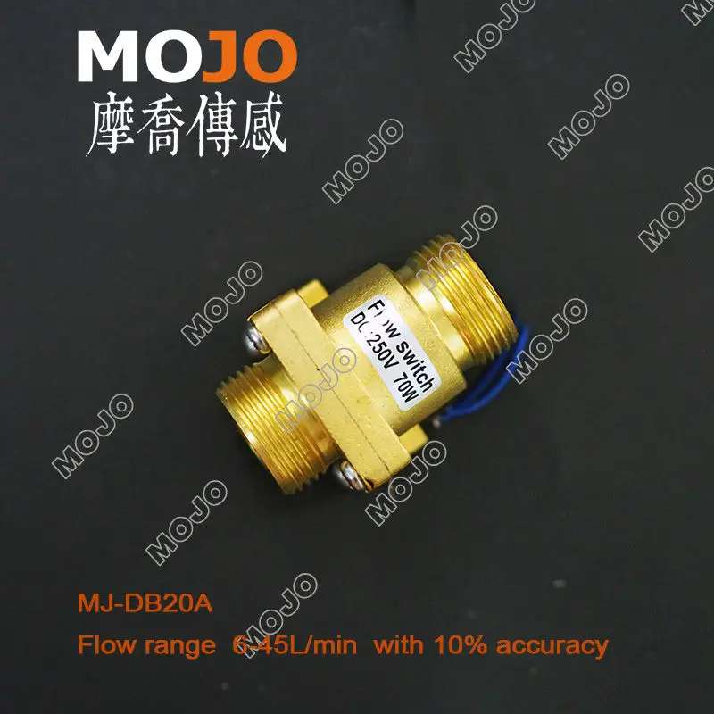 

2019 MJ-DB20A G3/4 diameter 6"Paddle type Copper Brass flow switch water