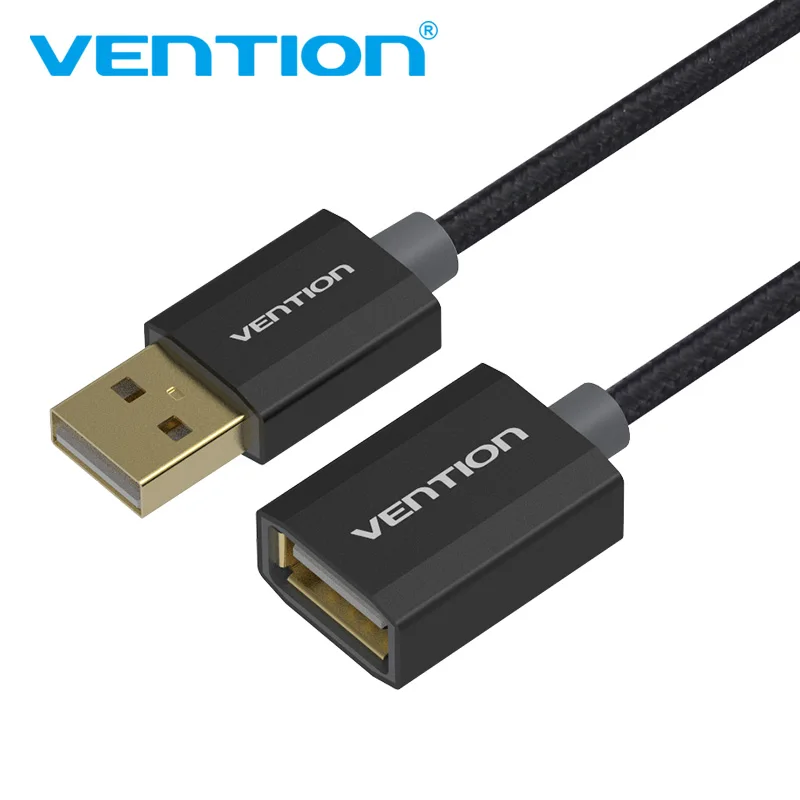 

Vention Male to Female USB Extension Cable for Computer Mobile HDD USB 2.0 Data Sync Cable Cord High Speed Data Transmission