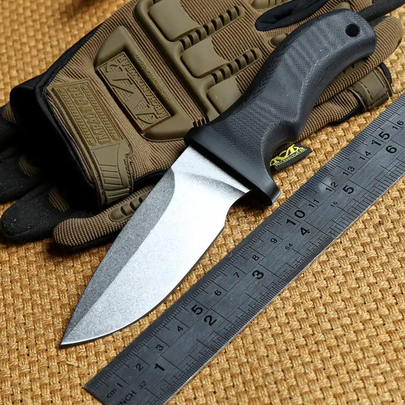 

DICORIA XT MAD DOG A2 blade G10 handle Tactical fixed blade hunting knife KYDEX Sheath camping survival outdoor knives EDC tools