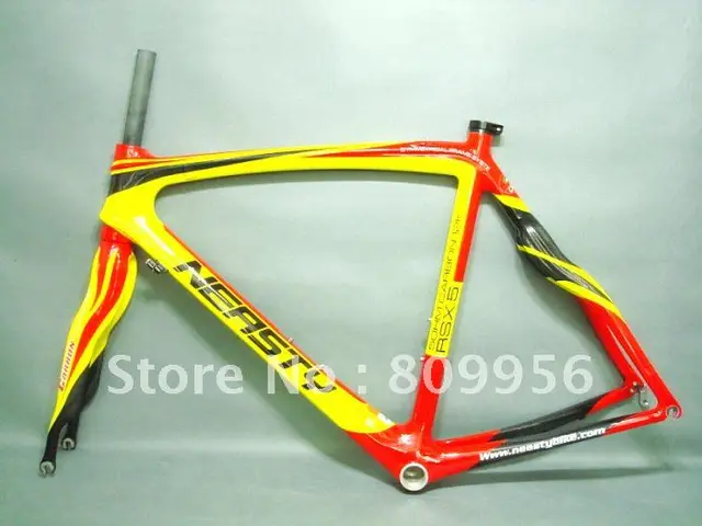 Cheap color painted road bicycle frame carbon frame integrated frame