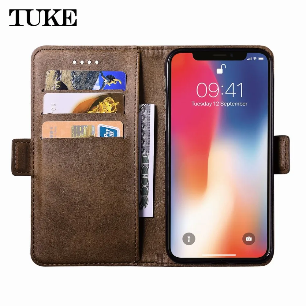 Чехол книжка TUKE для Huawei GR3 Y9 Prime 2019 кожаный чехол телефона Enjoy 7S Nova 5 Pro Honor 20 TAG L01