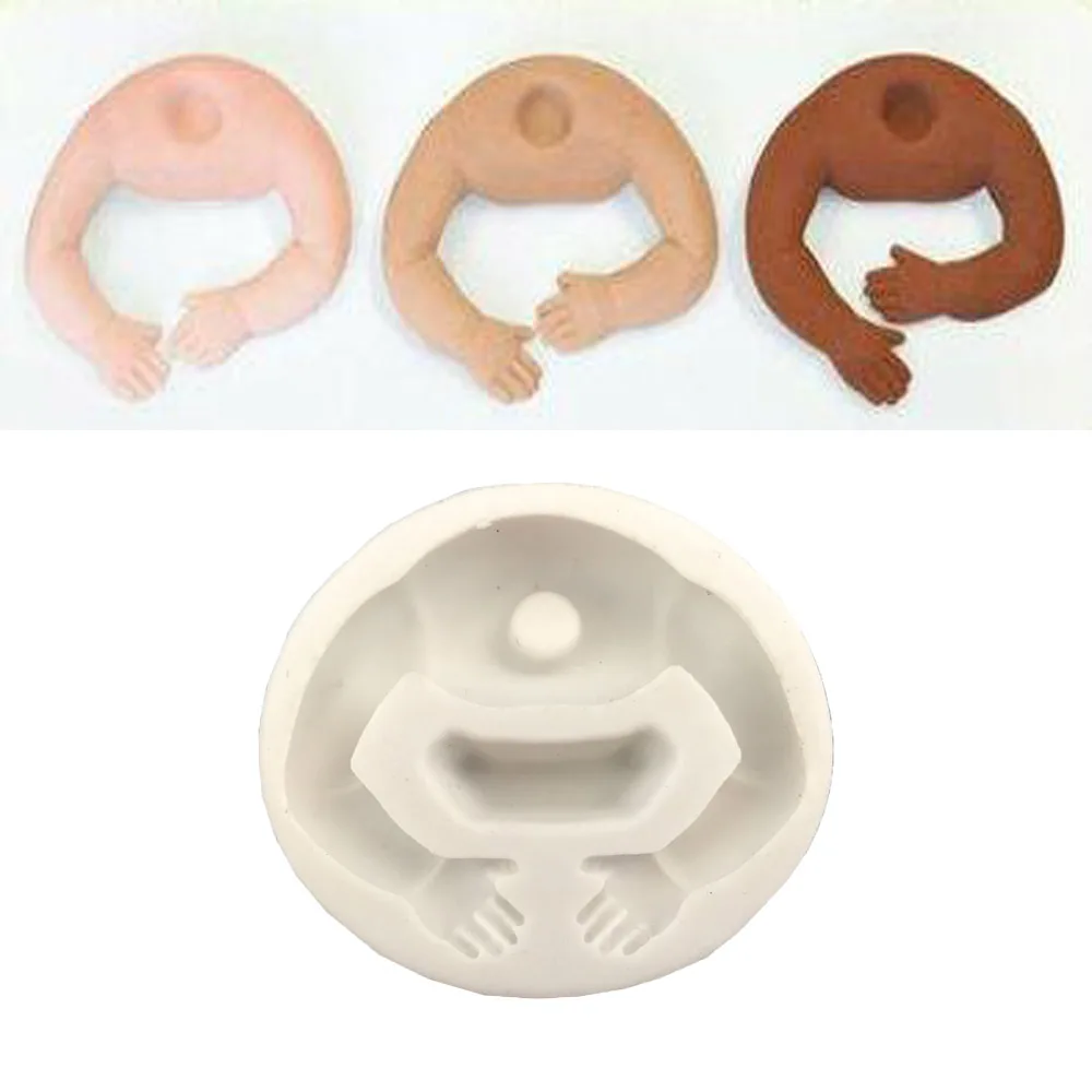 

1PC Arm Set Silicone mold fondant mold cake decorating tools chocolate mold K131