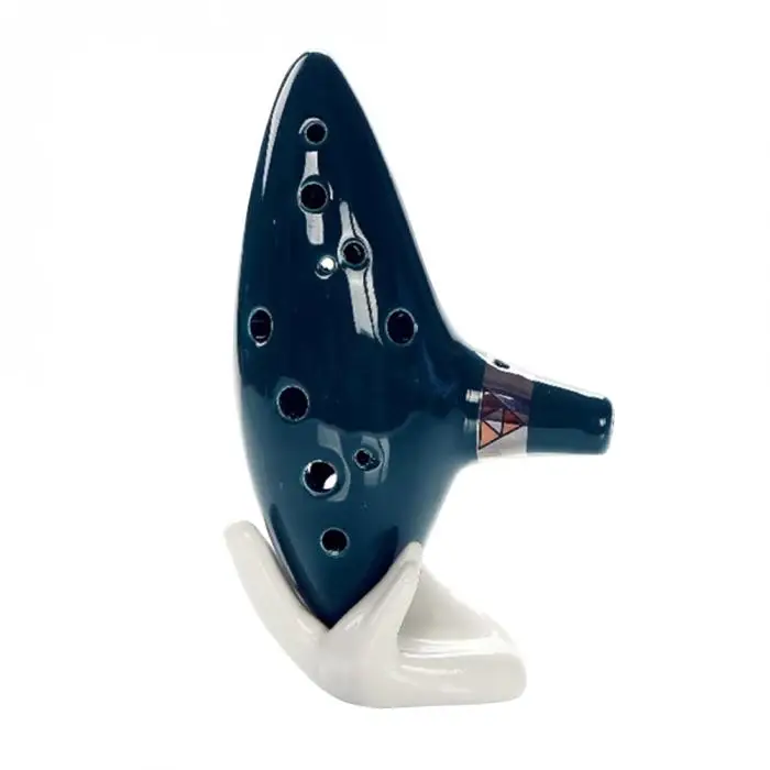 Ocarina 12 отверстий Zelda AC ключ керамический музыкальный инструмент подарок Профессиональный для начинающих ED-shipping