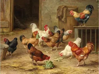 

2018 Rushed Real Europe Paintings Separate Mosaic Diamond Painting diamond Painting Full rooster diamond Embroidery Rooster