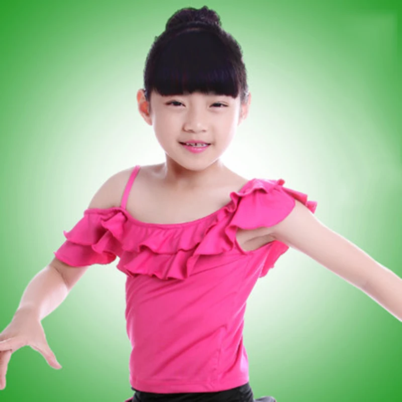 Kids Latin Dance Tops  (1)