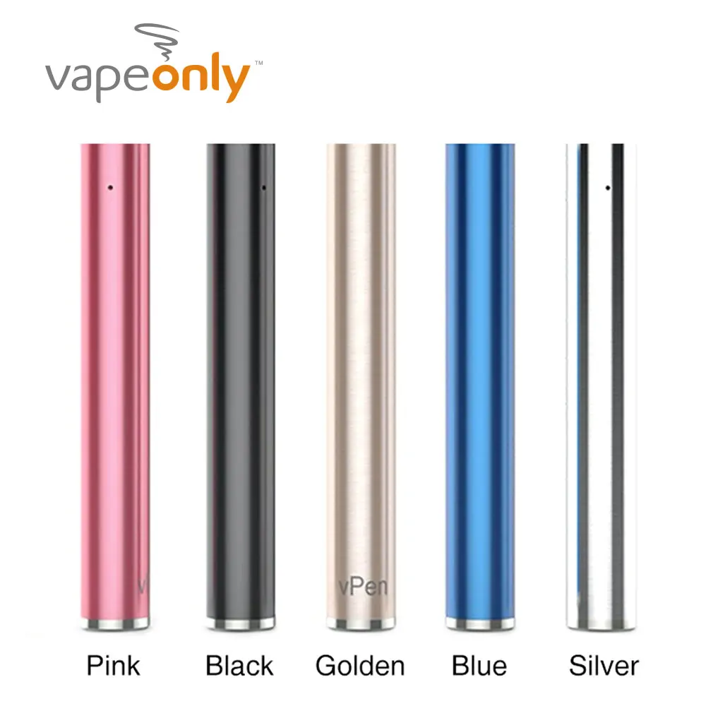 

Original 2pc VapeOnly VPen Battery 390mAh with Built-in 390mAh Battery Portable & Slim Size VapeOnly VPen E-cigarette Vape Mod