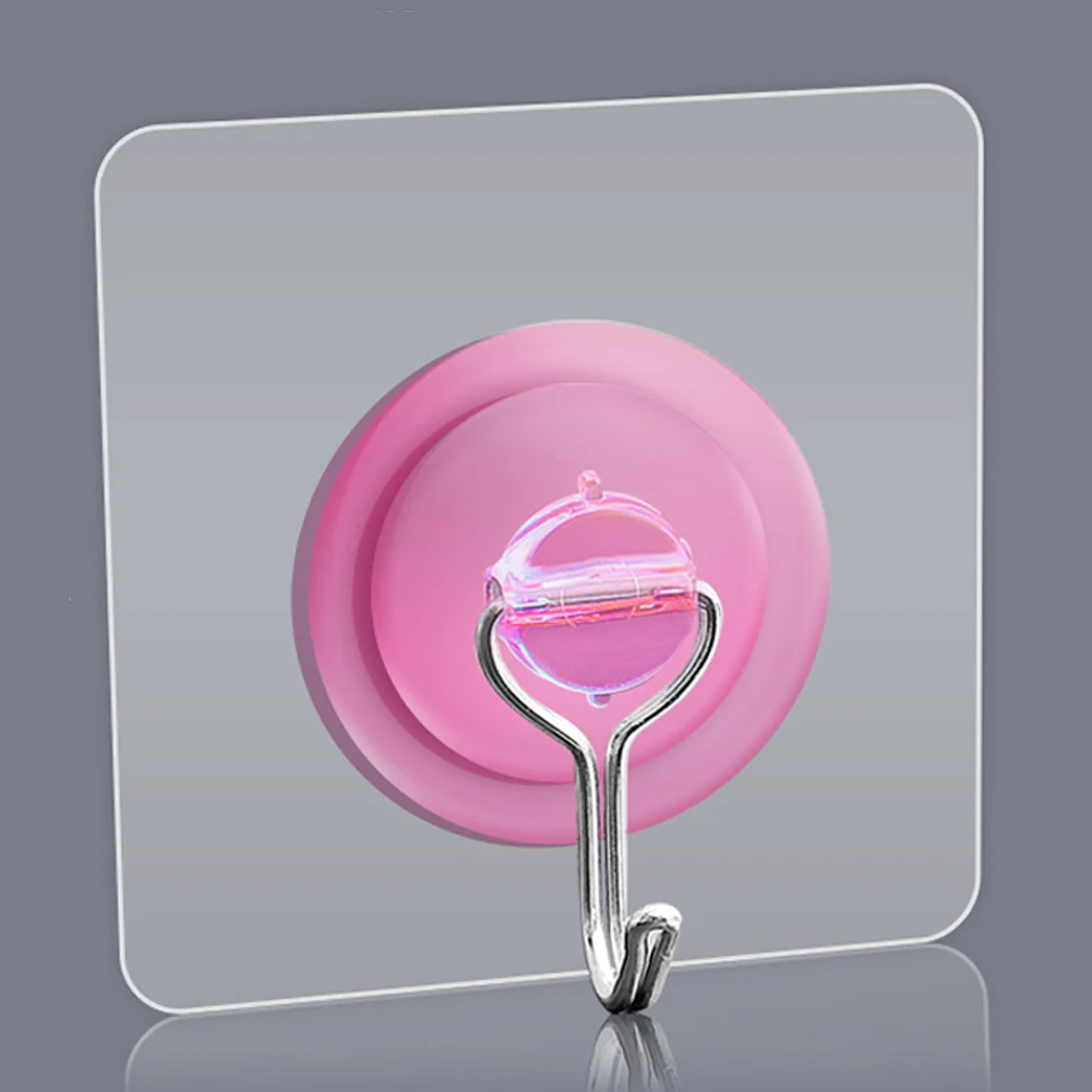 

Suction Cup Hooks 5PCS,Shower Suction Hooks Removable Vacuum Holder for Restroom, Bathroom and Kitchen Towel Hanger Storage