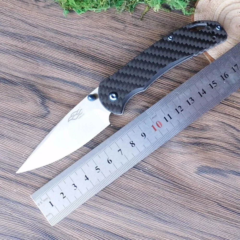 Ganzo F753M1 58-60HRC 440C лезвие G10 или ручка из углеродного волокна, складной нож для выживания Ножи Открытый Кемпинг EDC нож Карманный