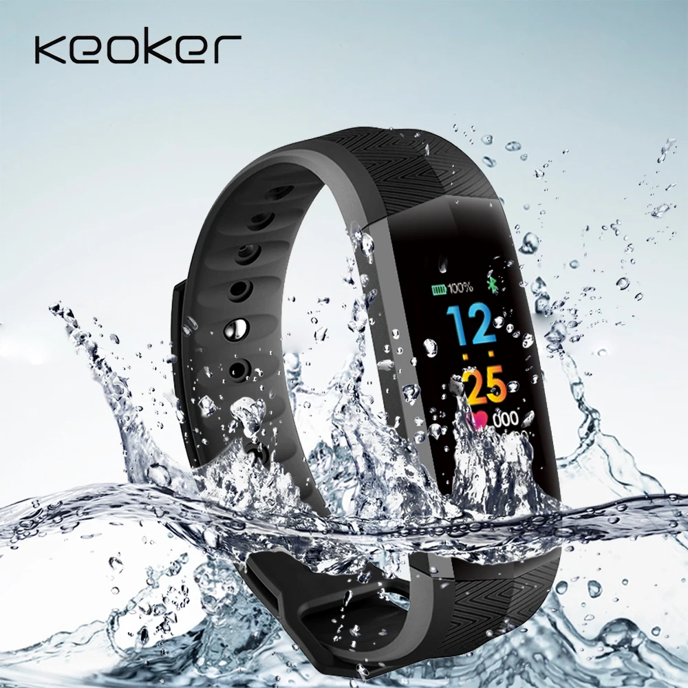CD02 Fitness Bracelet Waterproof Smart wristband Heart Rate Tracker