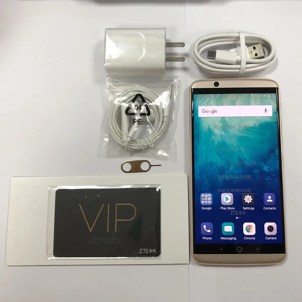 ZTE Axon7S A2018 смартфон с 5 дюймовым дисплеем процессором Dolby Sound ОЗУ 4 Гб ПЗУ 128 ГБ 12 Мп +