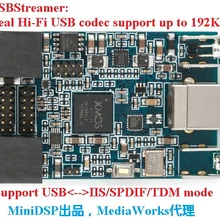 USB стример звуковая карта USB TO IIS/SPDIF/TDM двунаправленный