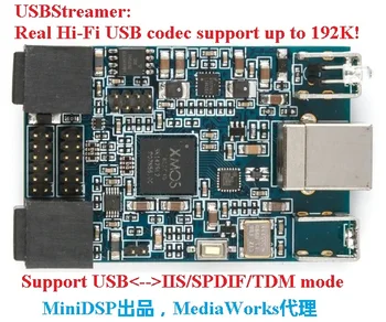 

USB Streamer Sound Card USB to IIS/SPDIF/TDM Bidirectional