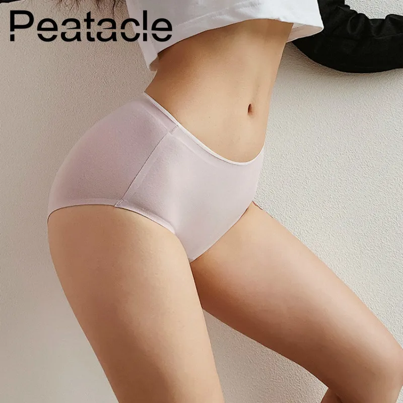 Peatacle Sport Underwear Seamless Women Fitness Yoga Shorts Invisible Gym Running Cotton Femme Hip Briefs Breathable