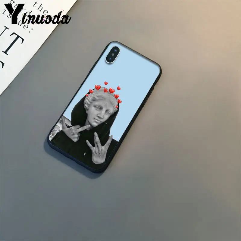 Силиконовый чехол Yinuoda для iPhone 8 7 6 6S 6Plus X XS MAX 5 5S SE XR 11 pro max|Чехлы-накладки| |