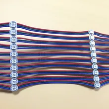 100 шт. Предварительно припаяны WS2812B led с радиатором(10 мм* 3 мм); вход DC5V; 5050 SMD RGB с WS2811 ic встроенный; 10 см расстояние между проводами