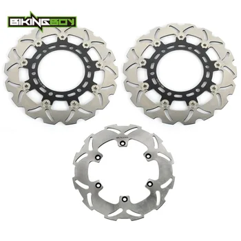 

BIKINGBOY Front Rear Brake Discs Rotors Disks For KTM 640 LC4 ADVENTURE 2004 2005 2006 2007 Replacement 310mm 219mm Motorcycle